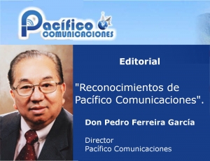 Reconocimientos de Pacífico Comunicaciones.