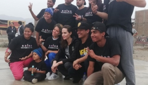 Angelina Jolie está en Lima para conocer situación de venezolanos