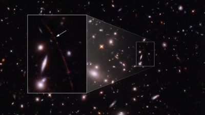 El telescopio Hubble detectó la estrella más lejana jamás vista