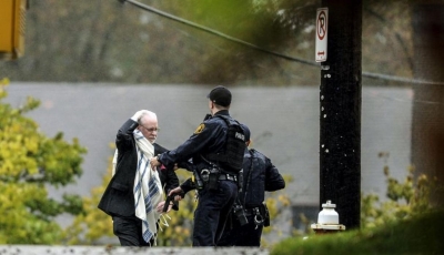 Tiroteo antisemita en sinagoga de Pittsburgh deja 11 muertos