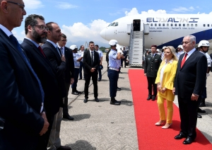 Netanyahu  aterriza en Río de Janeiro