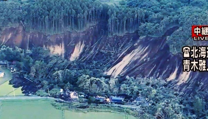 Japón: Terremoto de magnitud 6,6 provoca derrumbes en la isla de Hokkaido