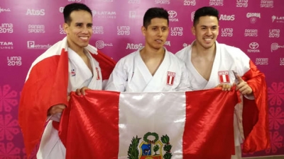 Perú ganó medalla de oro por equipos en kata en los Juegos Panamericanos